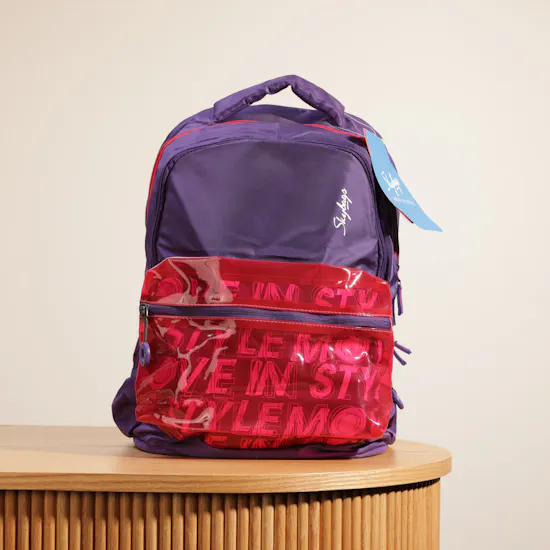 Skybags Back to School Backpack Bag | Flowers Vase