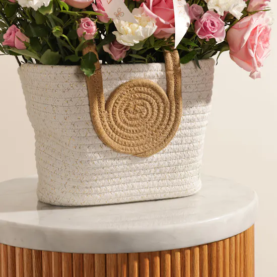 Tender Embrace Flower Basket