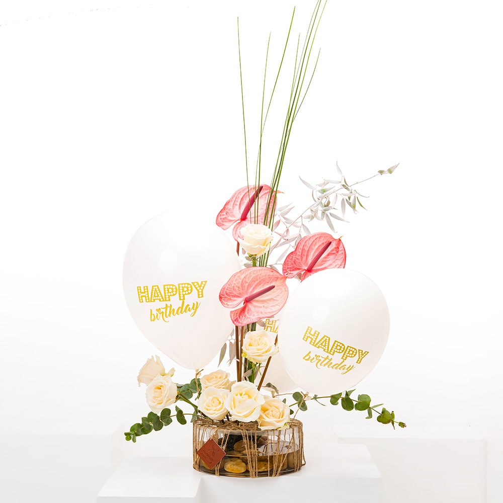 Happy Birthday Vase