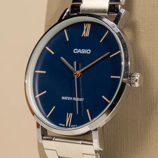 Casio Men's MTP Stainless Steel Watch