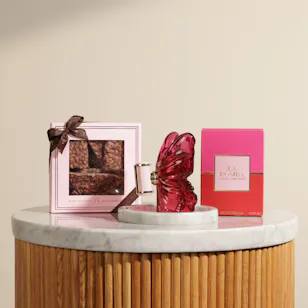 Ghazl Chocolatier Chocolate Box | Elegant Amber Floral Women's Perfume