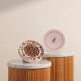 Haute Boutique Mix Chocolates Rounded Box Haute Boutique Mix Chocolates Rounded Box