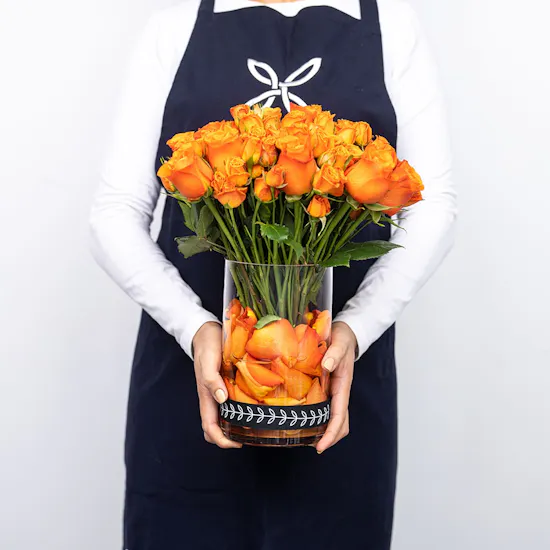 Vibes Of Orange | Baby Roses