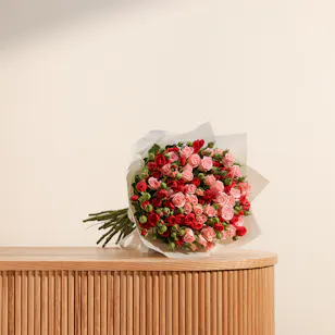Heartfelt Baby Roses Bouquet