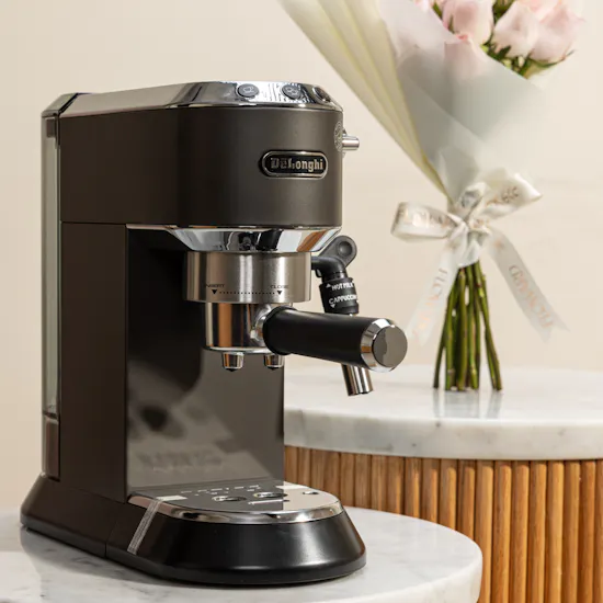 De'Longhi Dedica Style Coffee Machine | Serenity Flowers Bouquet