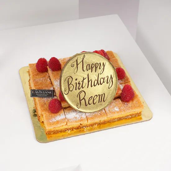Laviviane Mille Feuille Bites Box | Birthday Vase
