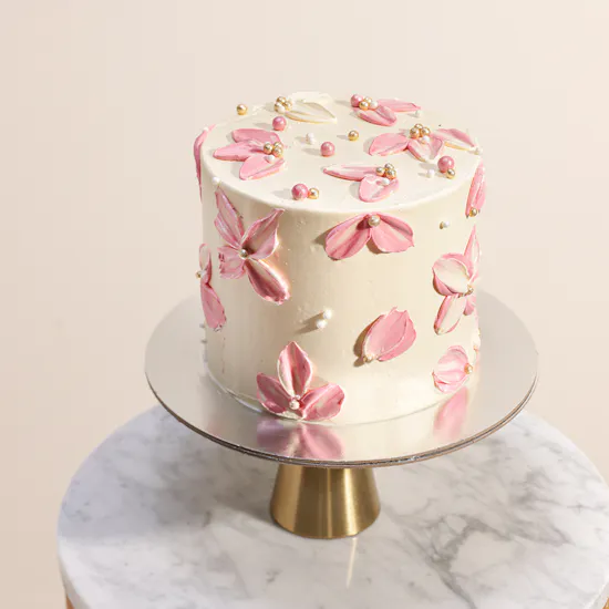 Floward Palette Knife Flower Cake