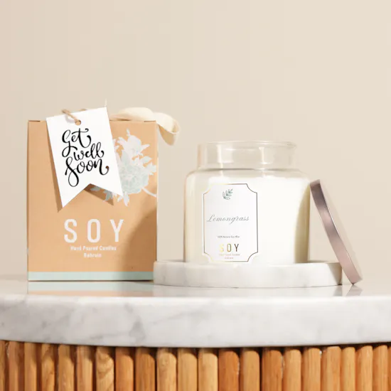 Soy Get Well Soon Lemongrass Candle