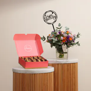 Bilberry Cookies Medium Box | Colorful Vase Bilberry Cookies Medium Box | Colorful Vase