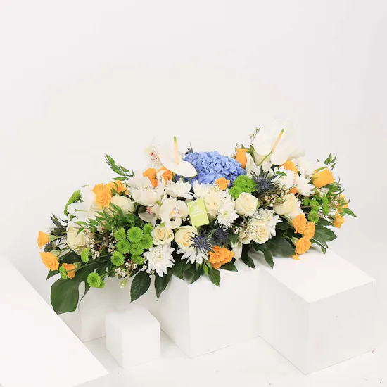 Flowery Glowing Centerpiece