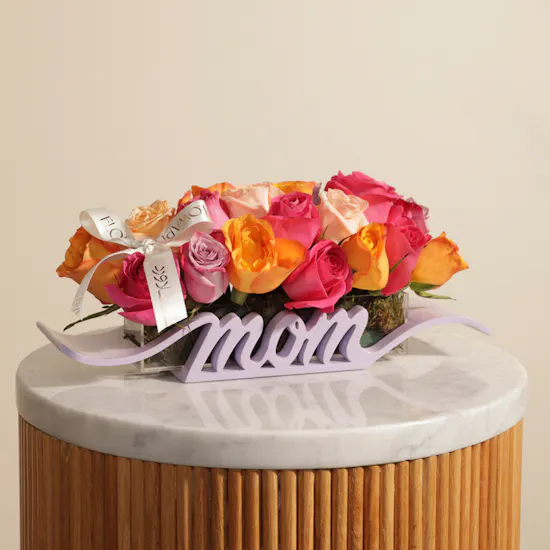 Delicate Flowers Tray