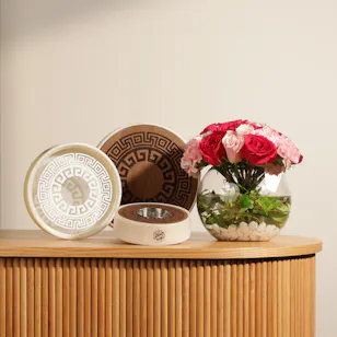 Almabakhir Bukhoor Burner Astela Set | Heartfelt Vase