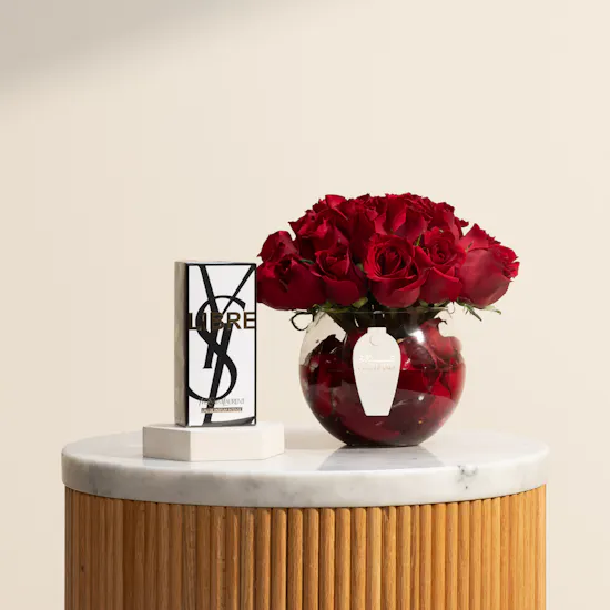 Yves Saint Laurent Libre Intense EDP for Women | Blossoms of Joy Vase