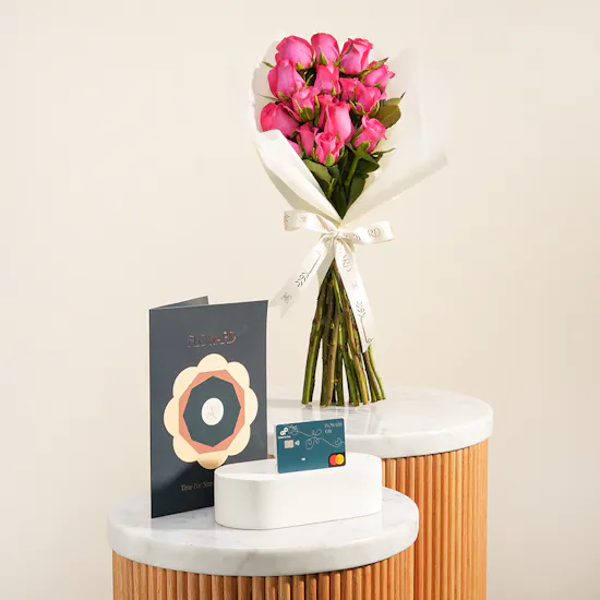 Floward Card | Velvet Garden Flower Bouquet