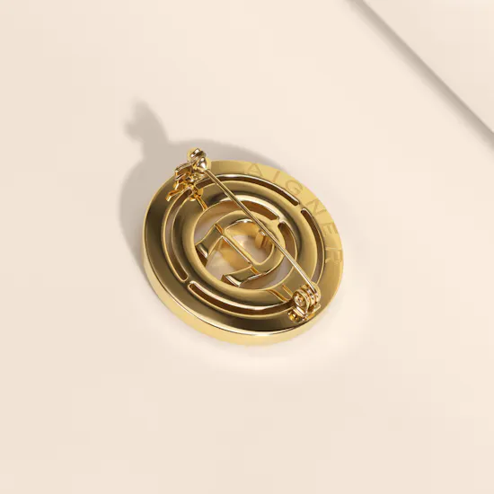 Ainger Inca Gold Tone Women’s Brooch