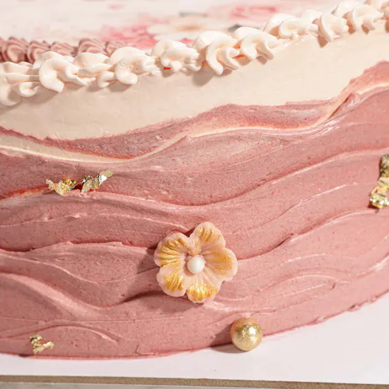 Floward Get Well Soon for Her Cake