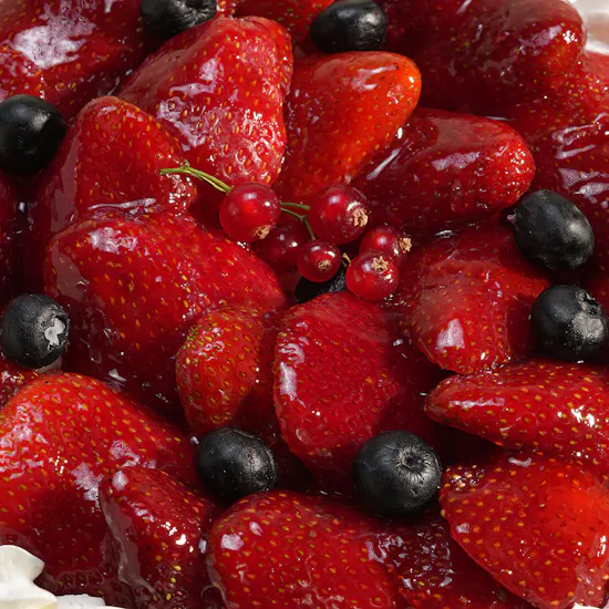 Secrets Cake Forte Blanc Fraise Cake