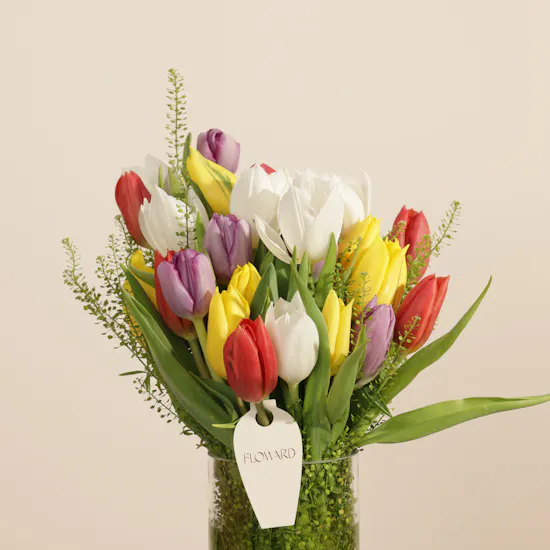 Exquisite Tulip Beauty Vase