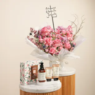 The Face Shop Beyond Total Recovery First Set | Happy Birthday Flowers Bouquet