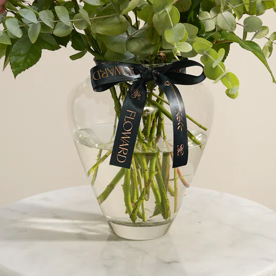 Morning Blush Flower Vase