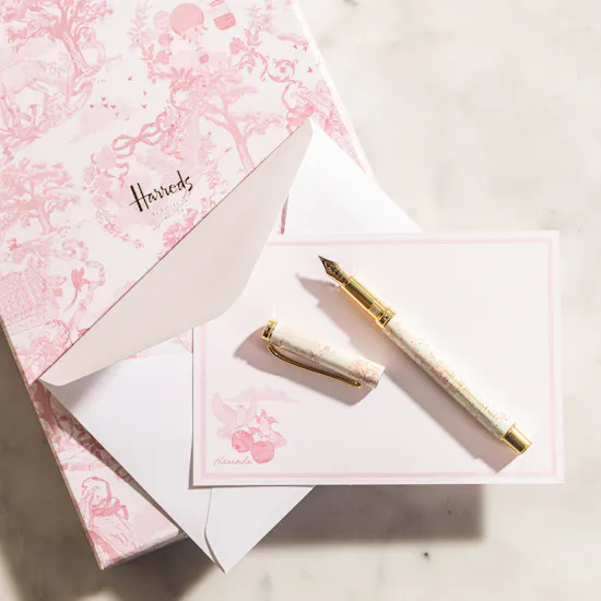 Harrods Pretty Pink Writing Set