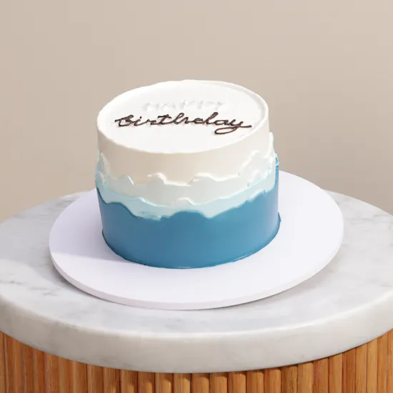 Floward Blue Birthday Cake | Chocolate