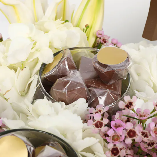 Celebration Stand | Chocolates and Blooms