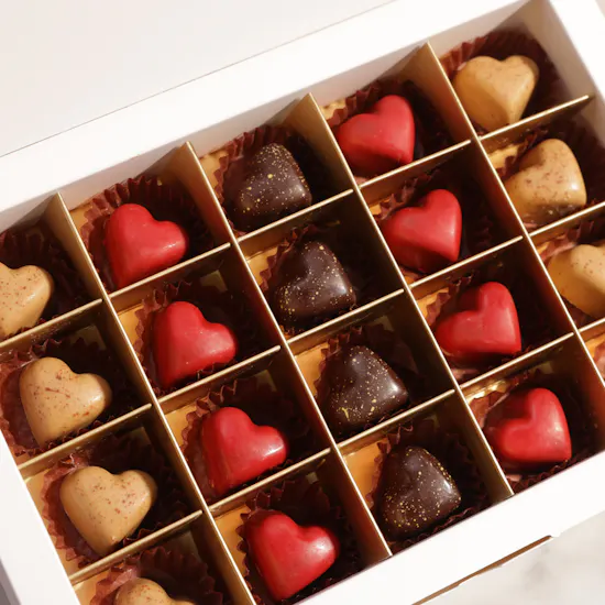 Abucci Heart Chocolates Box