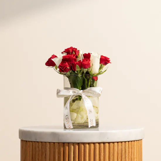 Shades of Love Flowers Vase
