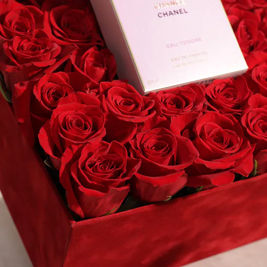Feminine Floral Perfume for Her | Love Rose Box