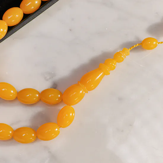 Floward Mestika Misbaha with Tamlika and Olive Beads