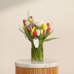 Exquisite Tulip Beauty Vase