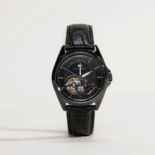 Tommy Hilfiger Black Baker Analogue Men's Watch