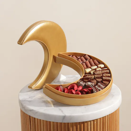 Le Chocolatier Dubai Crescent Chocolate Box