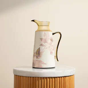Otantik Marisella Vacuum Red and Gold Flask