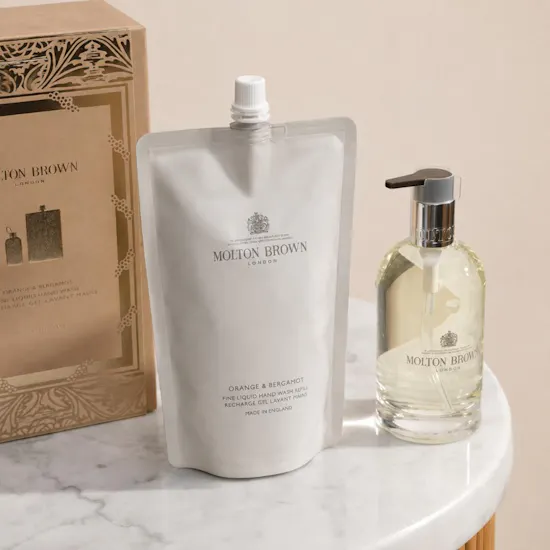 Molton Brown Orange and Bergamot Hand Wash Refill Gift Set