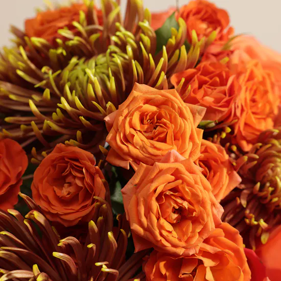 Autumn Grace Flowers Vase