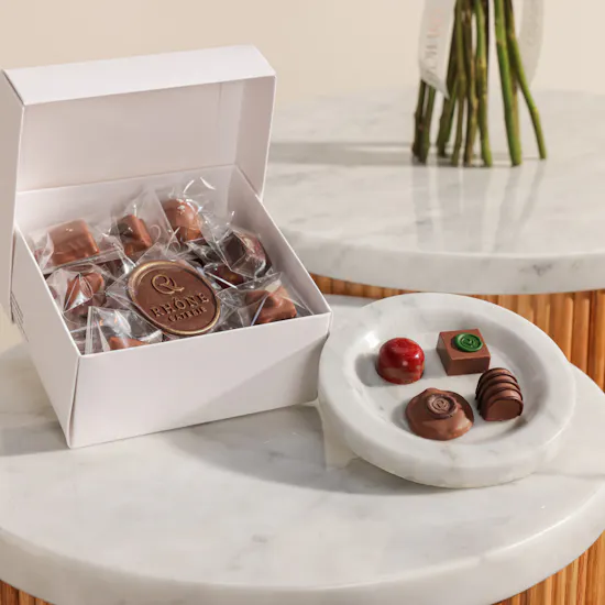 Rhône Wrapped Mixed Chocolate Box | Sweet Sunny Flower