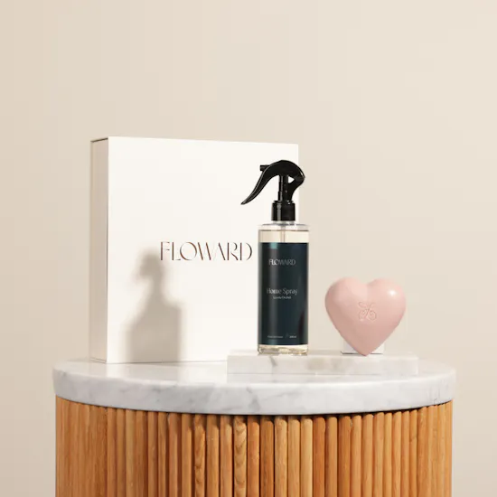 Floward Home Spray and Heart Soap Gift Set