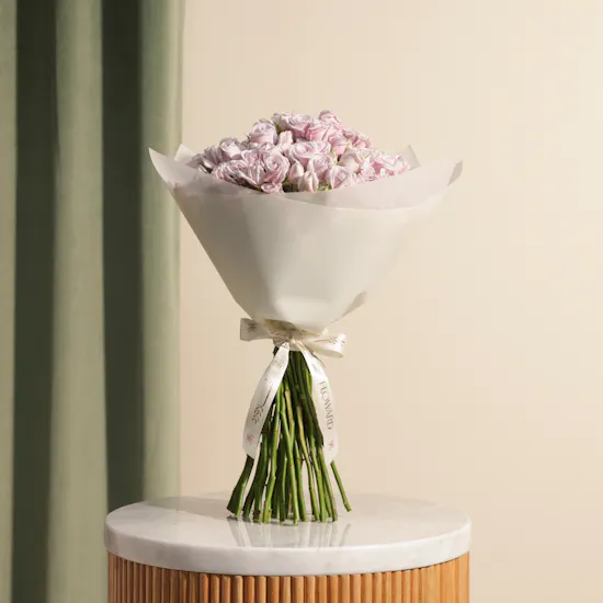 Violet Charm Bouquet | 25 Baby Roses