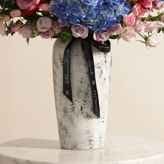 Morning Sky Flower Vase