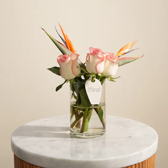 Summer Vibes Flowers Vase