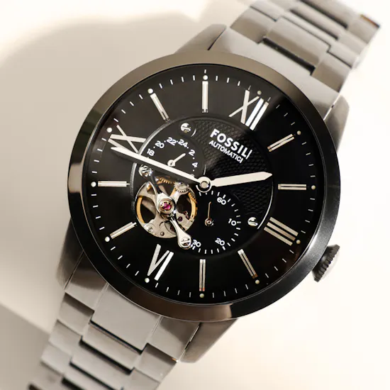 Fossil Townsman Automatic Smoke Men's Watch