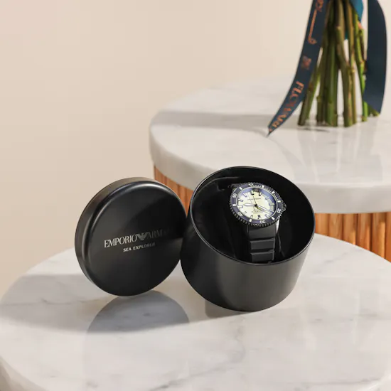 Emporio Armani Automatic Sea Explorer Men’s Watch | Whispering Petals Flowers