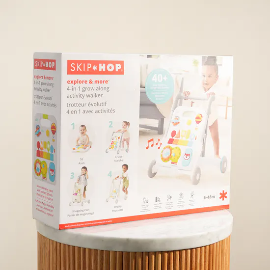 Skip Hop Explore and More 4-in-1 Grow Along Activity Walker Baby Toy