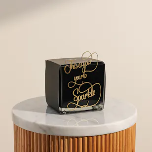 Nine This is Your Year to Sparkle Candle