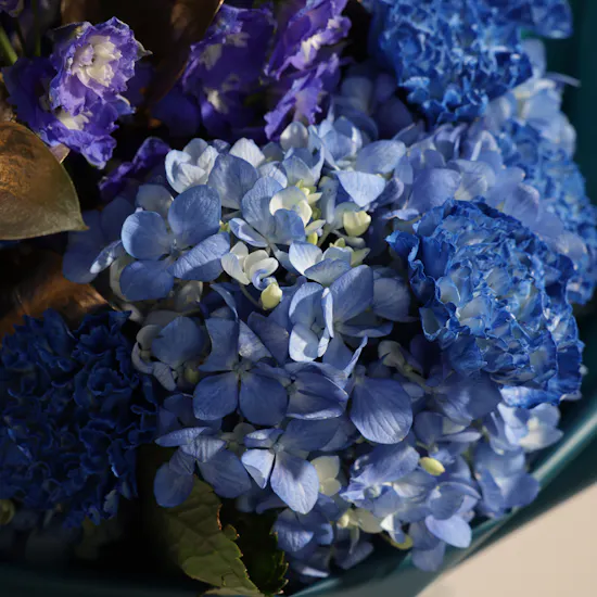 Blue Midnight Dream Flower Bouquet