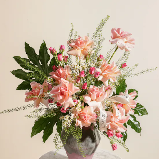 Majestic Charm Flowers Vase