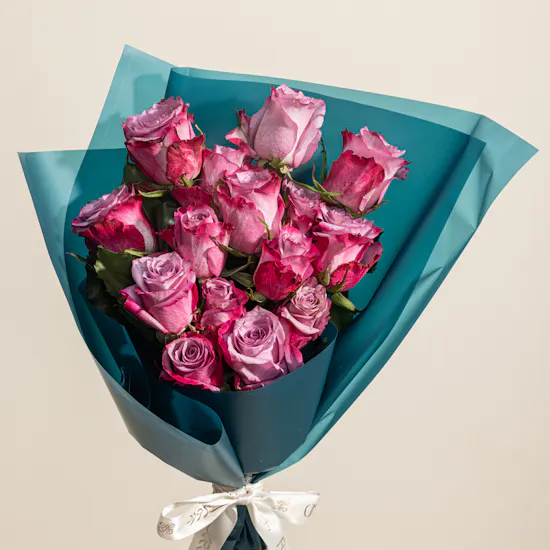 Softly Spoken Rose Bouquet | 15 Rose