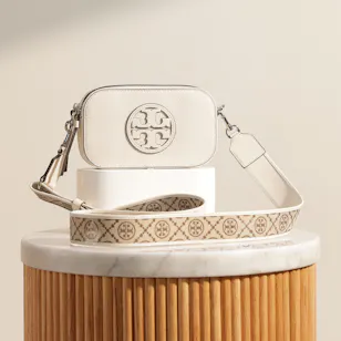 Tory Burch Mini Miller New Ivory Crossbody Bag